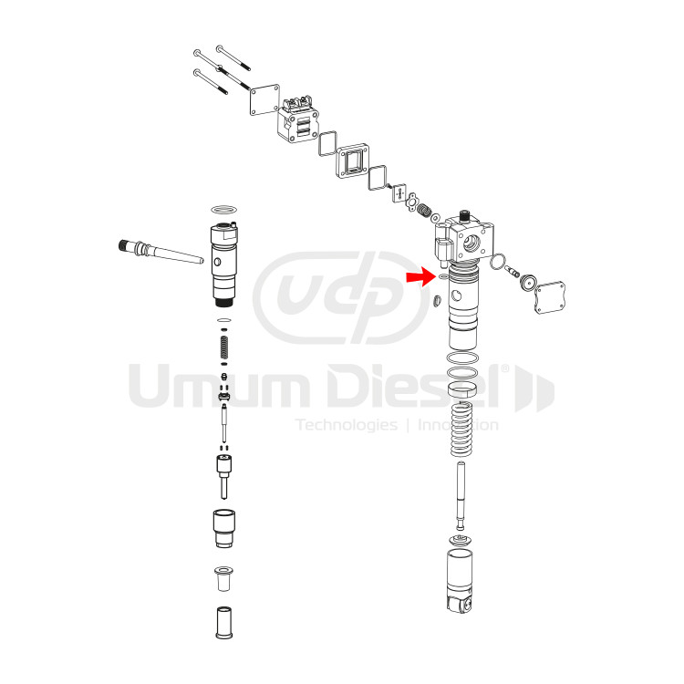 Mercedes Atego F00H N35 985 O-Ring