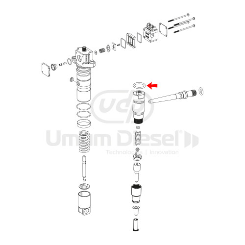 Bosch Enjektör O-ringi 2 430 210 081