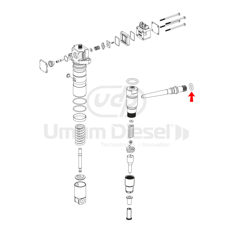 Bosch 2430210082 Konnektör Oringi