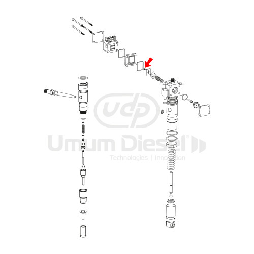 Bosch Birim Pompa Vidası F 00H N35 725
