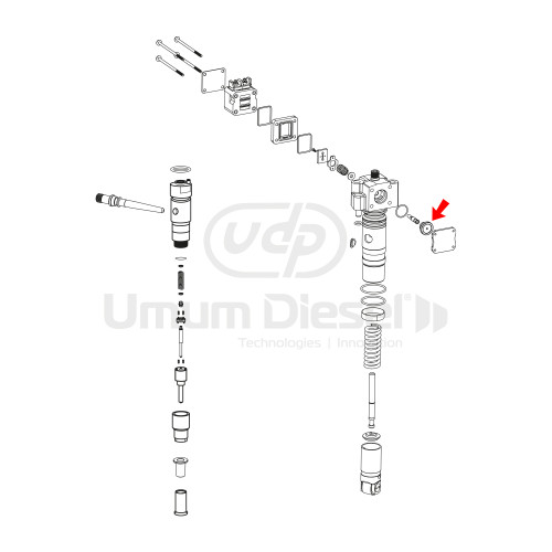 Bosch Birim Pompa Tapası 101A
