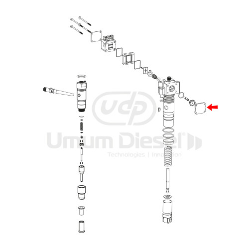 Bosch Unit Pump Plate