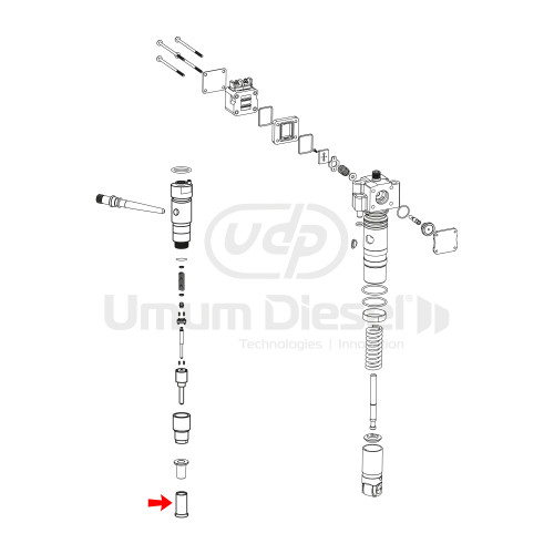CR Bosch Injector Nozzle Tap (Yellow) (7mm)
