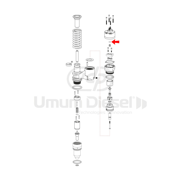 Caterpillar Adjusting Shim Delphi Solenoid Unit