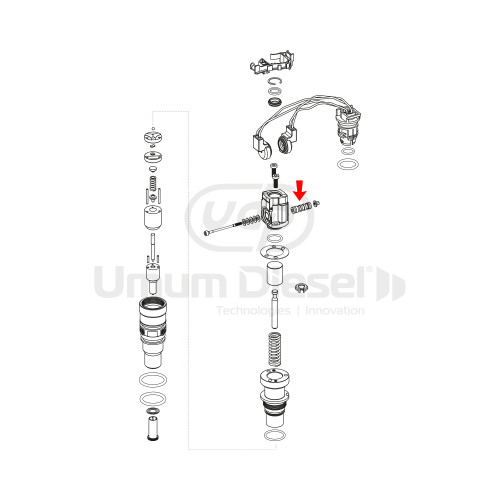 Navistar G2.8 Bobin Pistonu - Ford Powerstroke 6.0