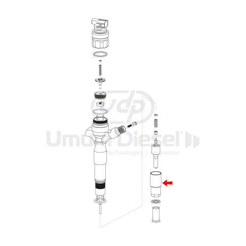 Denso 295050-0540 Toyota 2.5 / 3.0 Enjektör Tutucusu