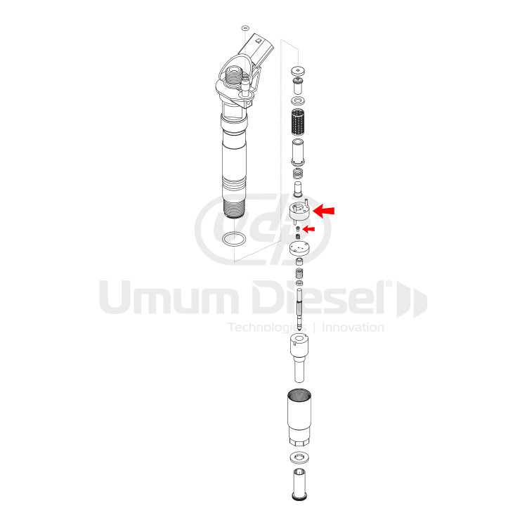 Bosch Piezo Enjektör Valfi 150 - 116 / 117