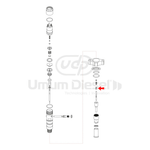 F00ZC99172 Pressure Pin 