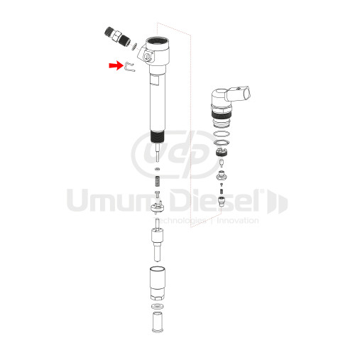 CR Siemens Injector Backleak Clips (Short)