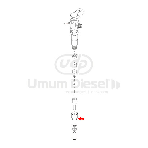 A2C930500080 Continental VDO Injector Nozzle Nut