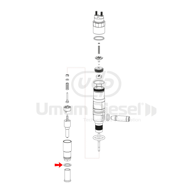 Denso Common Rail 2.00mm Enjektör Pulu