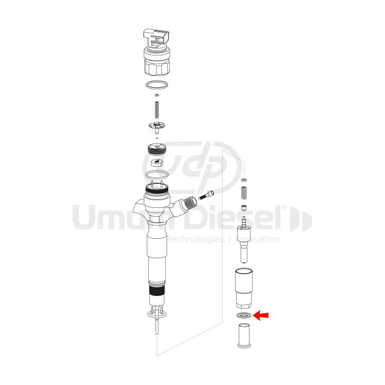 CR Denso Enjektör Pulu (Toyota 4D) 3mm