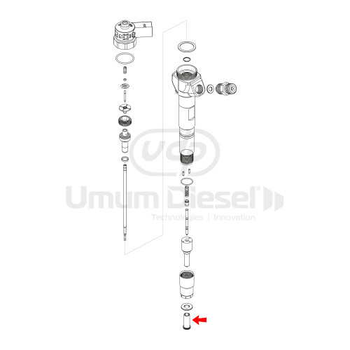 CR Bosch Injector Nozzle Tap (Yellow) (7mm)