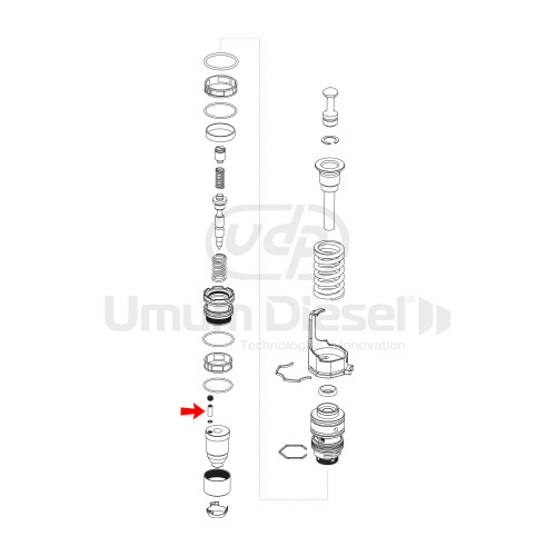 Cummins Scania Xpi - Isx 4076981 Çek Valfi