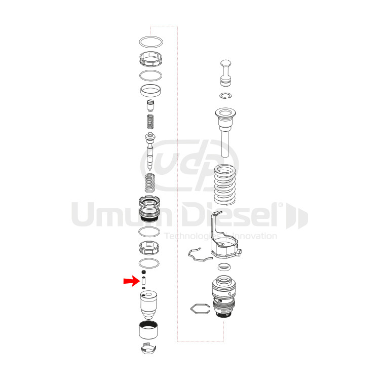 Cummins Scania Xpi - Isx 4076981 Çek Valfi