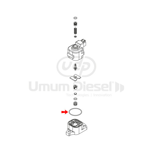 Cummins Siyah Oring 41,00 x 1,78 mm