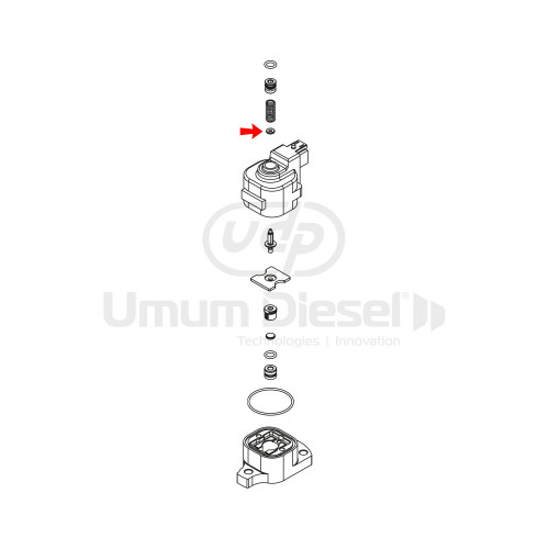 Adjustment Washer - Cummins ISX  - 1.50mm