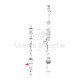 Volvo Delphi 4 Pin Injector Nozzle Nut 7207-0094