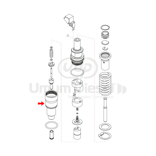 Volvo Delphi 2 Fişli Enjektör Tutucusu 7207-0188