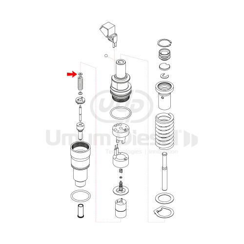 Delphi Enjektör Rolanti Pulu (Yakıt Ayarı) (2 Pin)